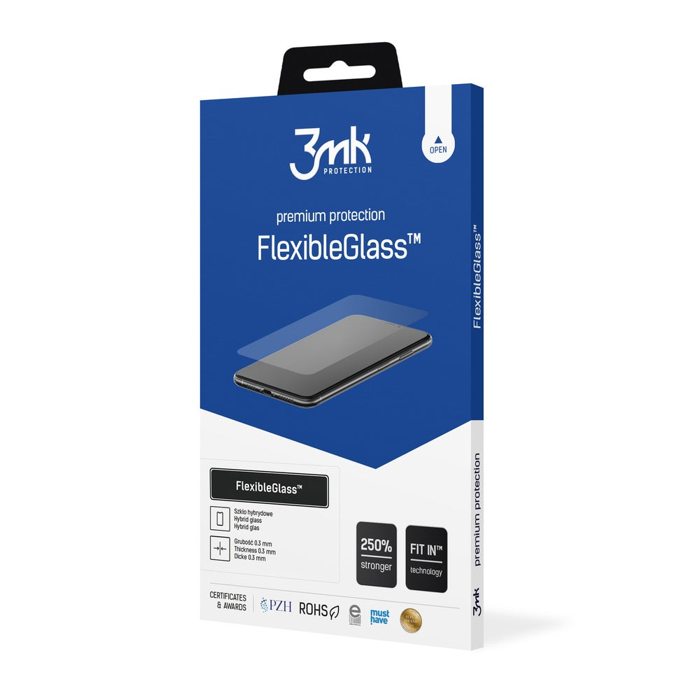 Aizsargstikls iPhone XR – 3mk FlexibleGlass™ — attēls 2