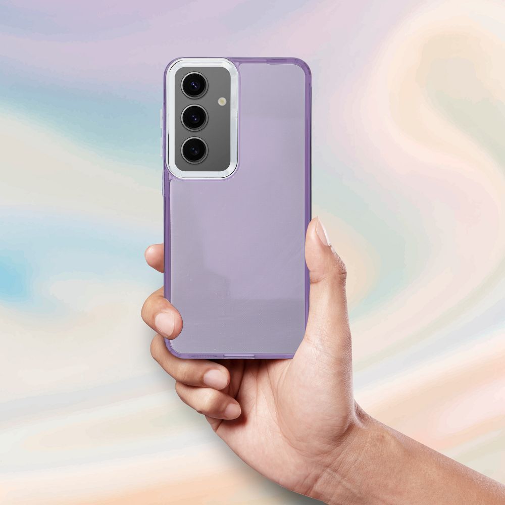 Aizsargvāciņš Samsung S24 Ultra – PEARL, violets — attēls 4