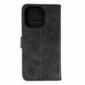 Aizsargvāciņš iPhone 16 Pro – Leather, melns