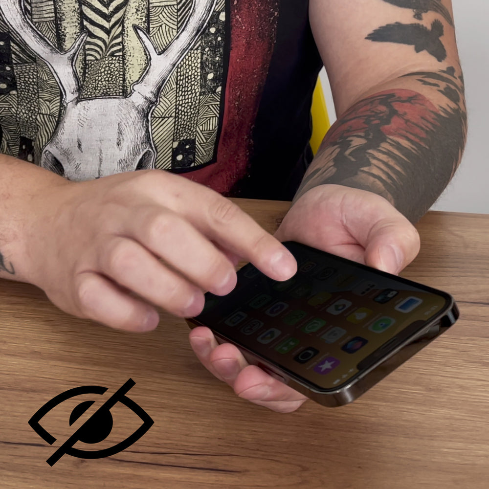Aizsargstikls iPhone 16 – Wozinsky Privacy with anti-spy filter — attēls 2