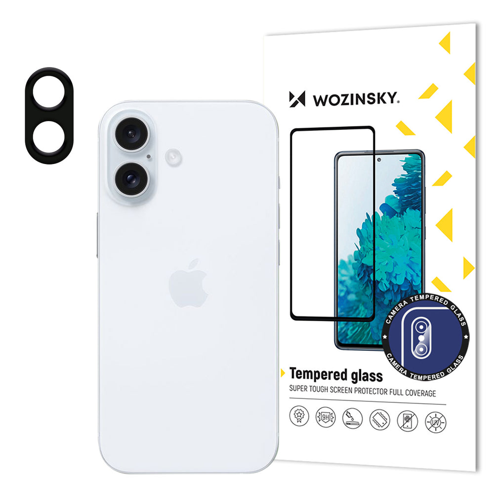 Kameras aizsargstikls the iPhone 16 Plus camera – Wozinsky Full Camera 9H