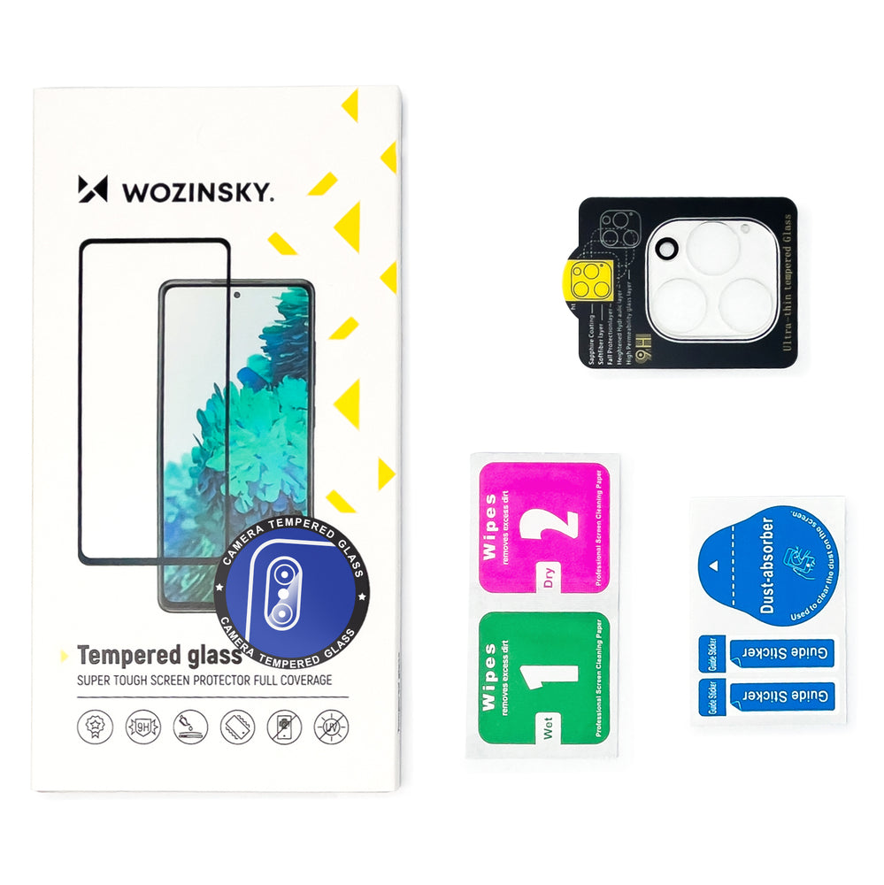Kameras aizsargstikls the iPhone 16 Plus camera – Wozinsky Full Camera 9H — attēls 3