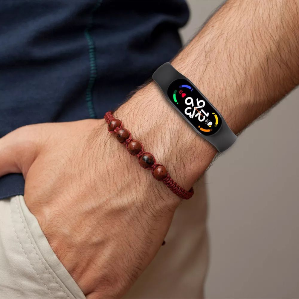 Viedpulksteņa siksniņa Tech-Protect IconBand Strap for Xiaomi Mi Smart Band 5 / 6 / 7 / NFC - Black — attēls 2