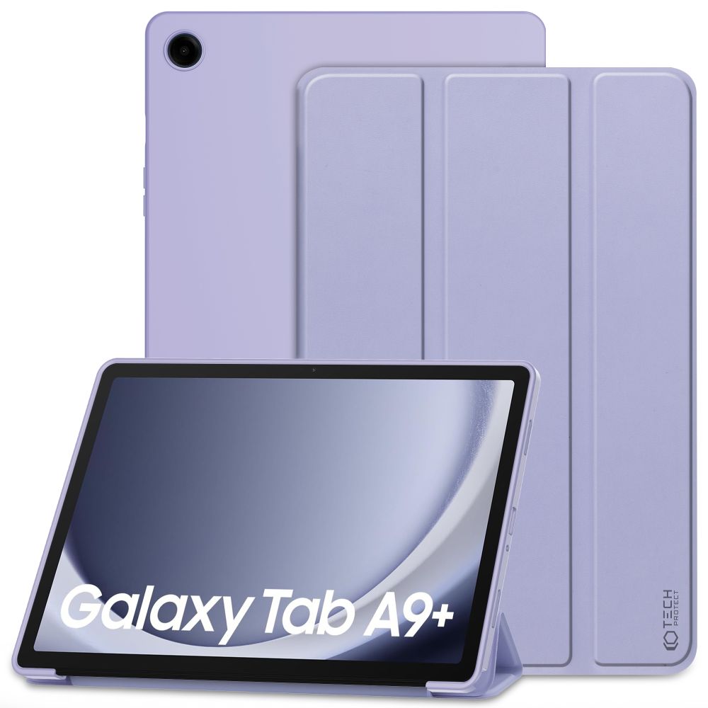 Aizsargvāciņš Samsung Galaxy Tab A9+ 11" X210 / X215 / X216 – Tech-Protect SmartCase, violets