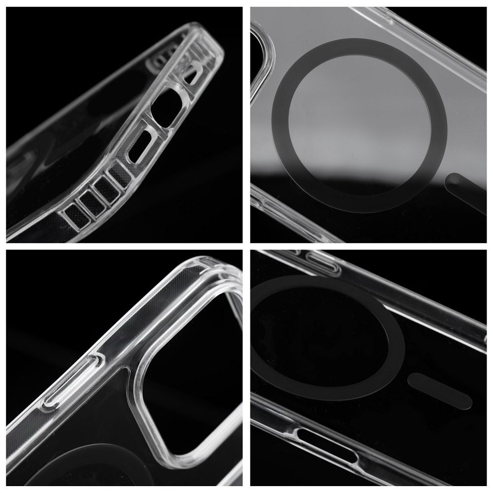 Drop Glue Colorful Ring Mag vāciņš Samsung Galaxy A16 4G / A16 5G ar MagSafe saderību, melns