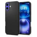Aizsargvāciņš iPhone 16 Case – Spigen Liquid Air, melns