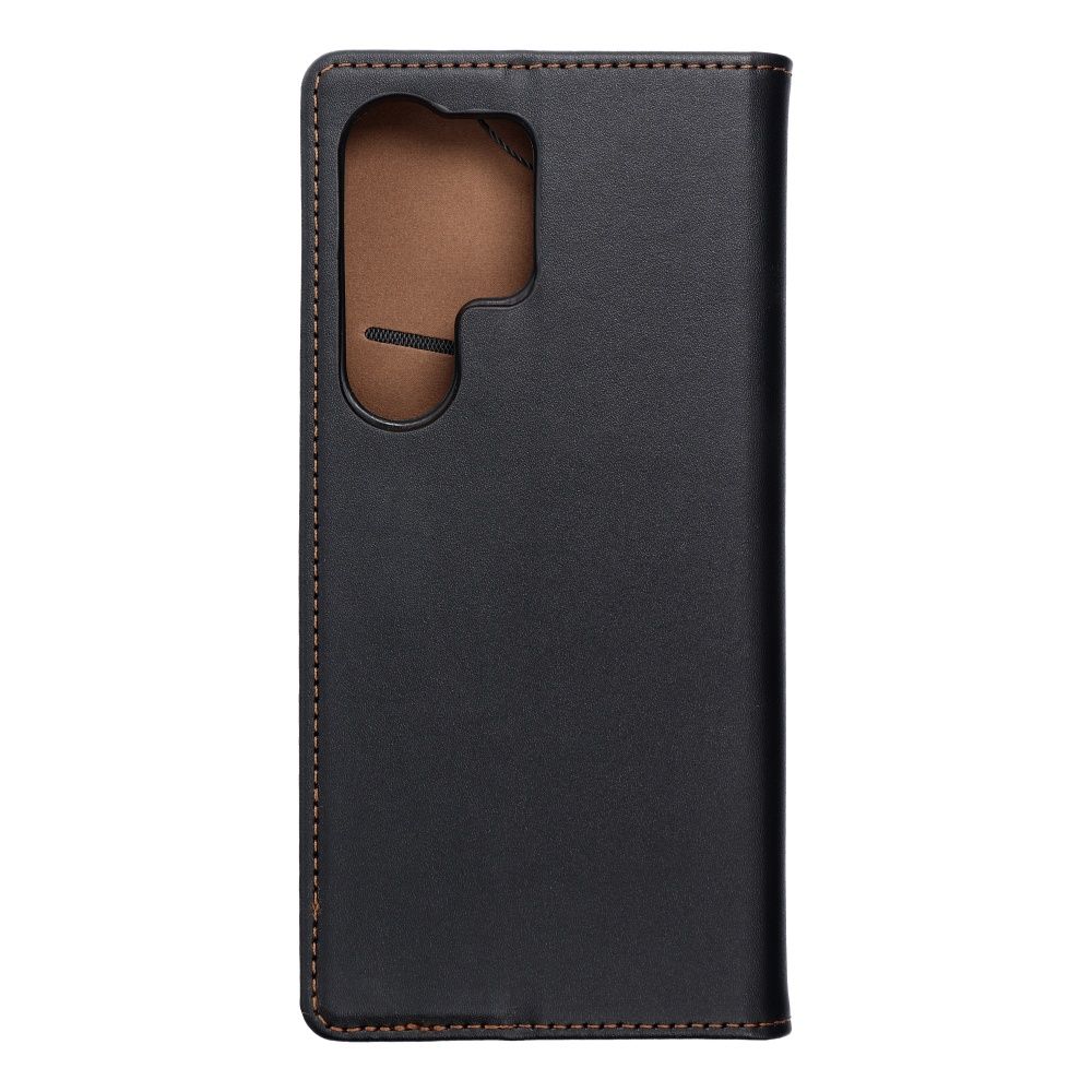 Aizsargvāciņš Samsung S24 Ultra – SMART PRO leather, melns — attēls 2
