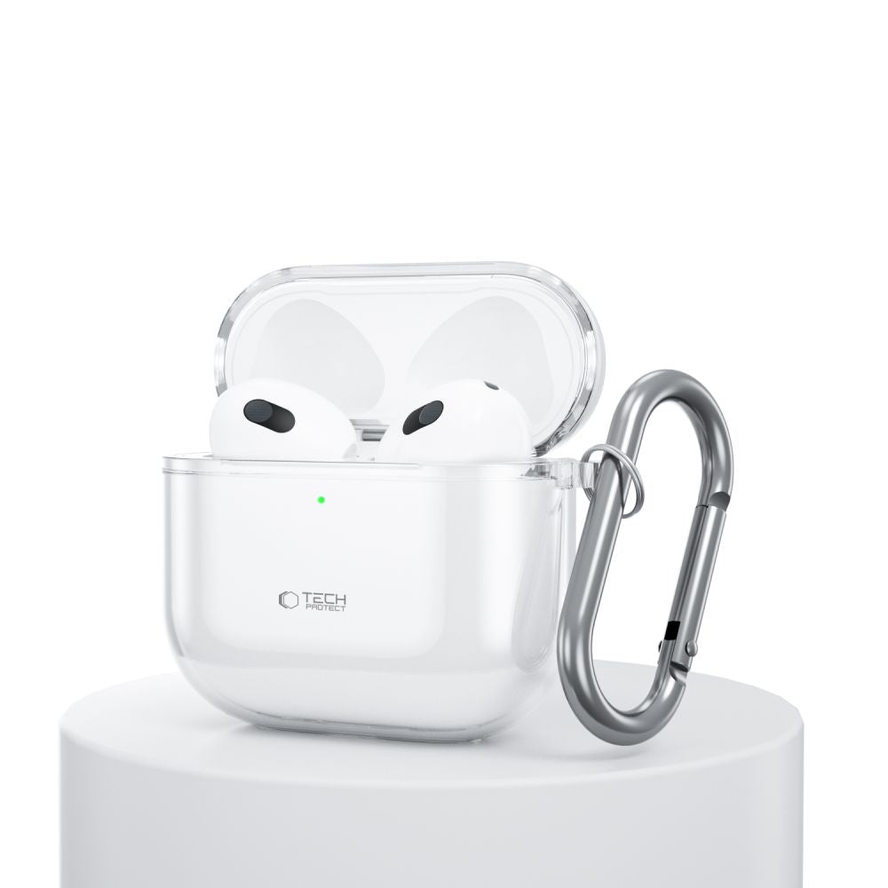 Austiņas Tech-Protect FLEXAir Case for Apple AirPods 4 - Transparent — attēls 4