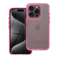Aizsargvāciņš iPhone 16 Pro – MATRIX CLEAR, pūderrozā
