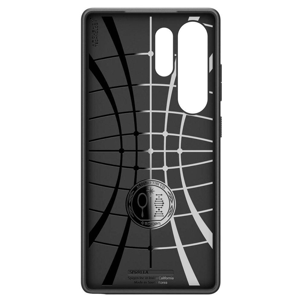 Aizsargvāciņš Samsung Galaxy S25 Ultra – Spigen Liquid Air, melns — attēls 3