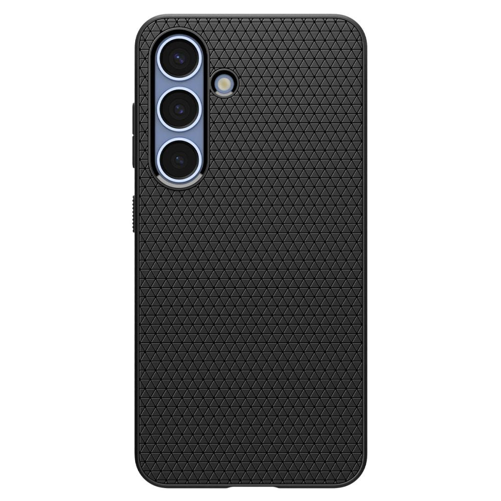 Aizsargvāciņš Samsung Galaxy S25 – Spigen Liquid Air, matēti melns — attēls 2
