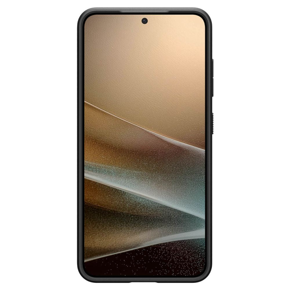 Aizsargvāciņš Samsung Galaxy S25 – Spigen Liquid Air, matēti melns — attēls 3