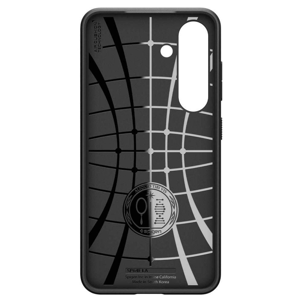 Aizsargvāciņš Samsung Galaxy S25 – Spigen Liquid Air, matēti melns — attēls 4