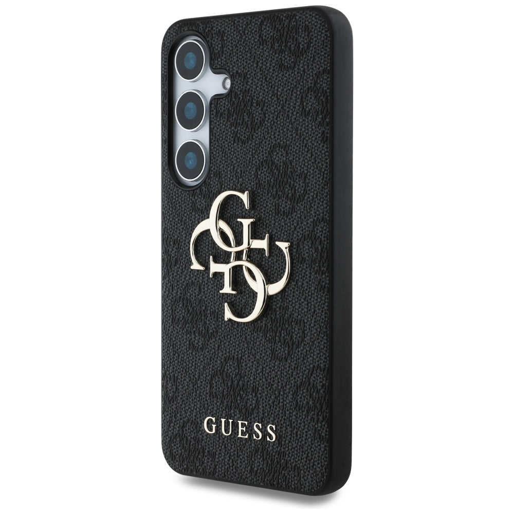 Aizsargvāciņš Samsung Galaxy S25 – Guess Big 4G Logo Classic Logo, melns — attēls 2