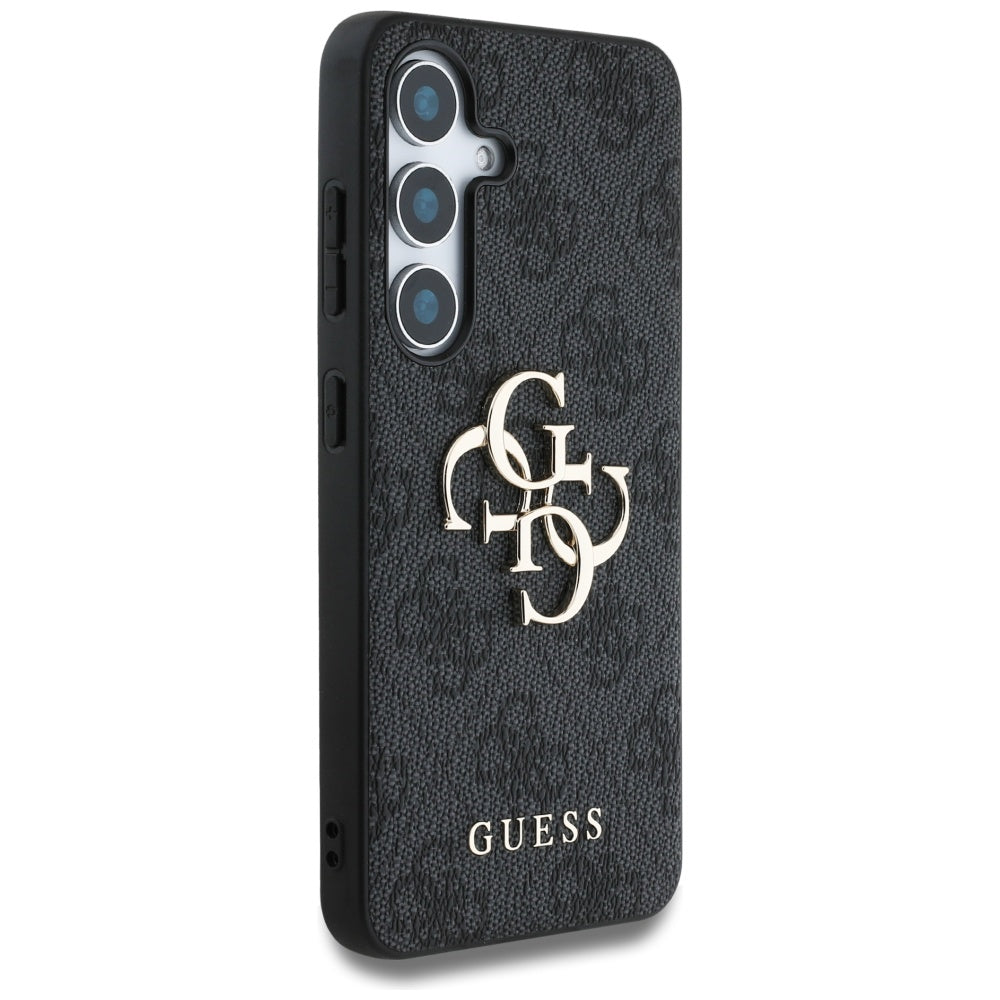 Aizsargvāciņš Samsung Galaxy S25 – Guess Big 4G Logo Classic Logo, melns — attēls 4