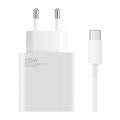 Uzlādes adapteris Xiaomi BHR9462EU 120W 6A USB-A Wall Charger with USB-C Cable - White