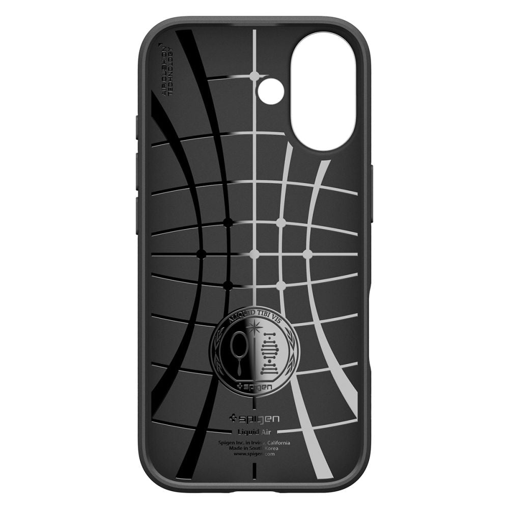 Aizsargvāciņš iPhone 17 – Spigen Liquid Air, matēti melns — attēls 3