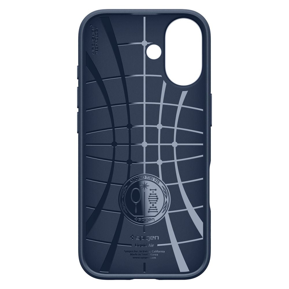 Aizsargvāciņš iPhone 17 – Spigen Liquid Air, zils — attēls 3