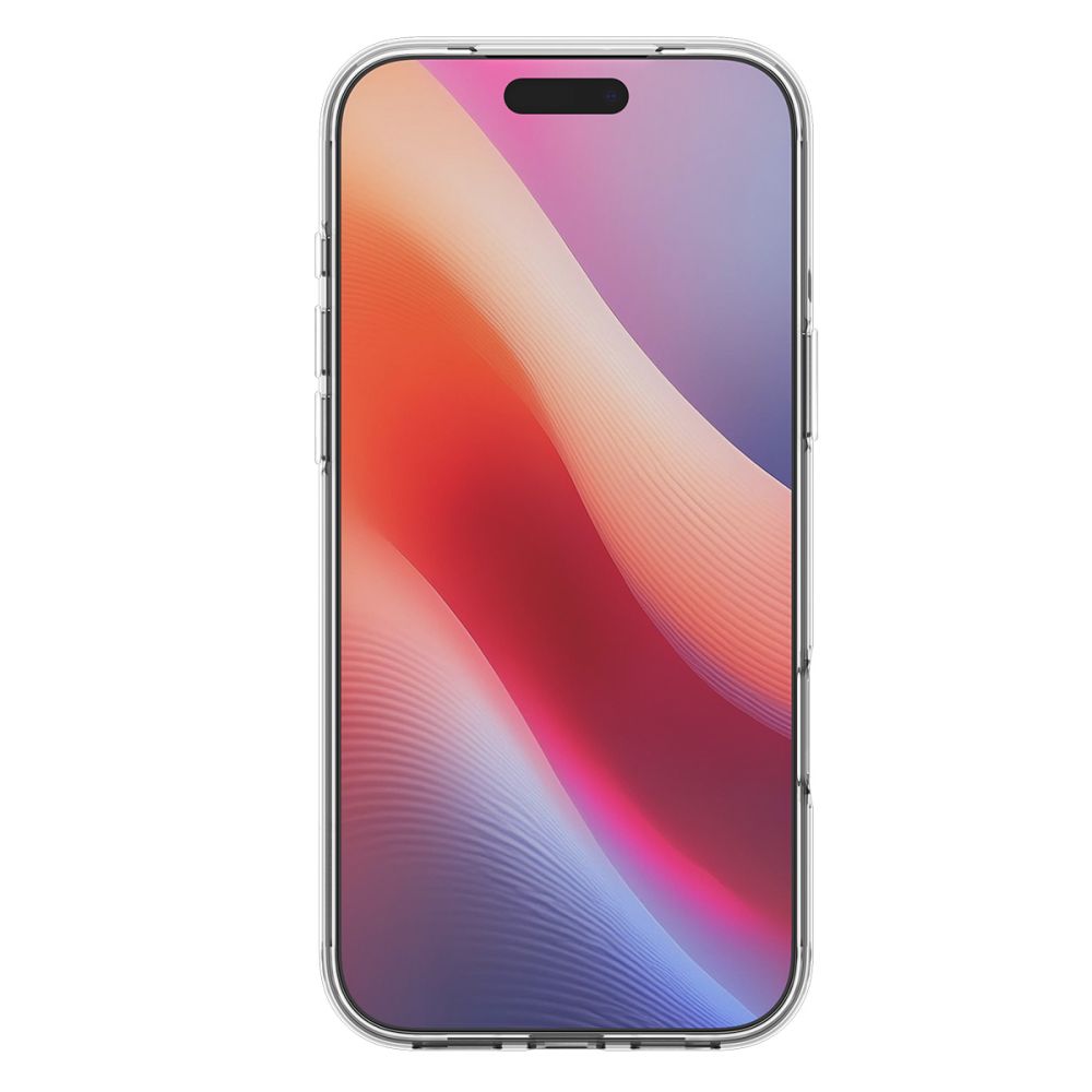 Aizsargvāciņš iPhone 17 Pro Max - Clear and – Spigen Liquid Crystal MagSafe, balts — attēls 3
