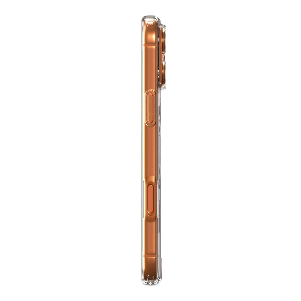 Aizsargvāciņš iPhone 17 Pro Max - Clear and – Spigen Ultra Hybrid MagSafe, balts — attēls 4