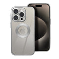 Aizsargvāciņš iPhone 16 – GLAM, sudraba
