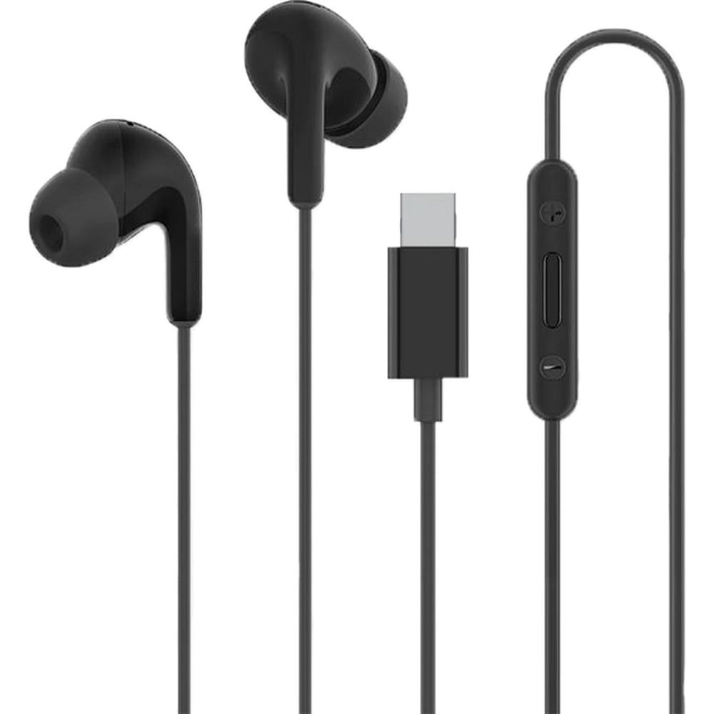 Austiņas Xiaomi BHR8930GL In-Ear Wired Headphones USB-C with Remote Control - Black
