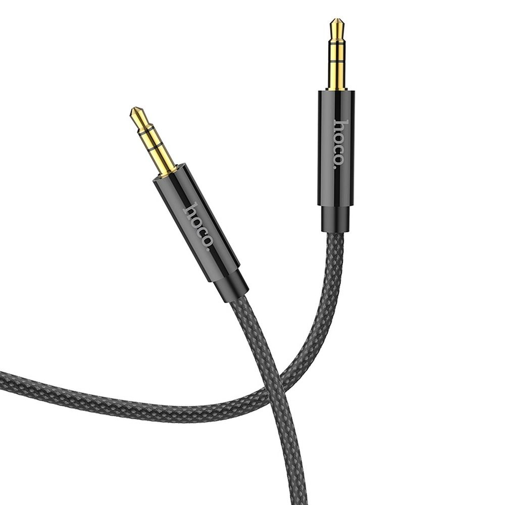 Kabelis HOCO cable AUX Jack 3,5 mm to Jack 3,5 mm UPA19 2 m black