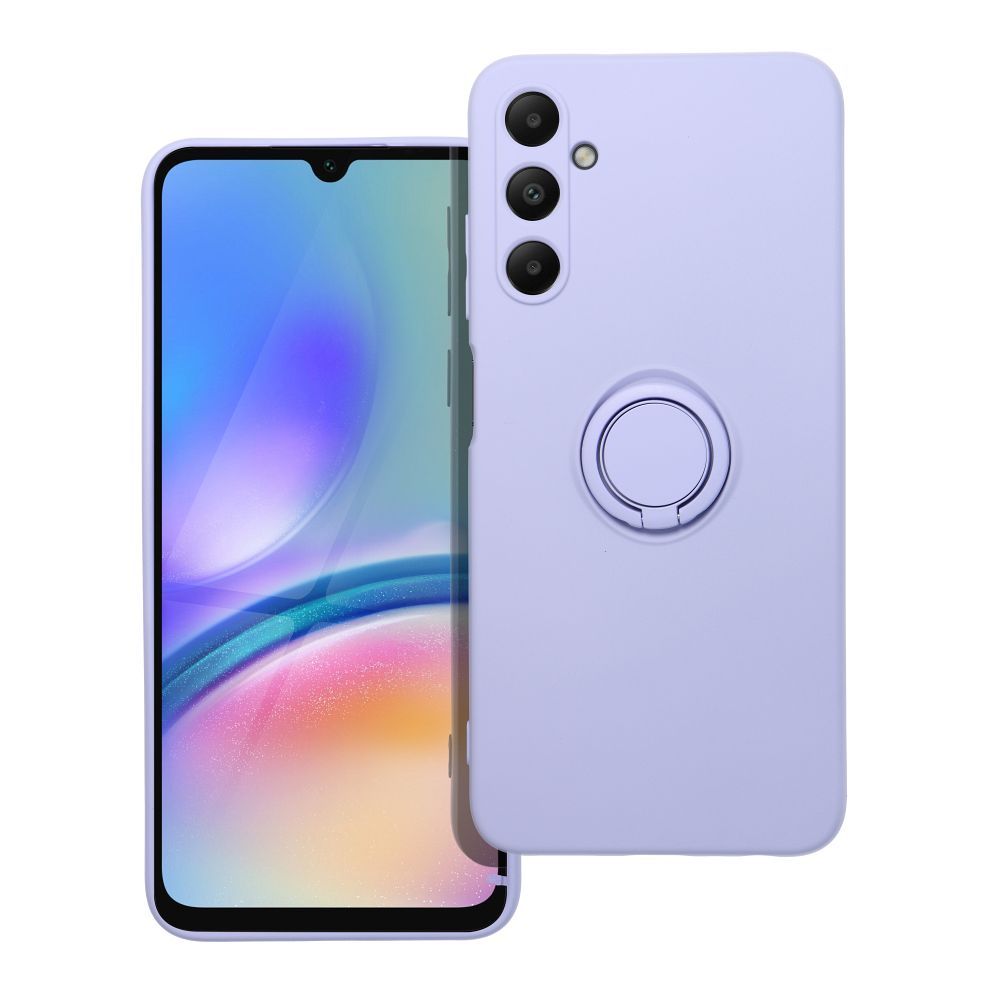 Aizsargvāciņš Samsung A05S – SILICONE RING, violets — attēls 2