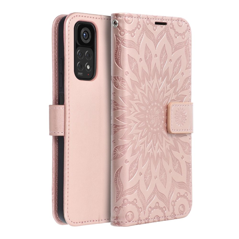 Aizsargvāciņš Xiaomi Redmi Note 11 / 11S mandala – MEZZO, rozā zelta — attēls 2