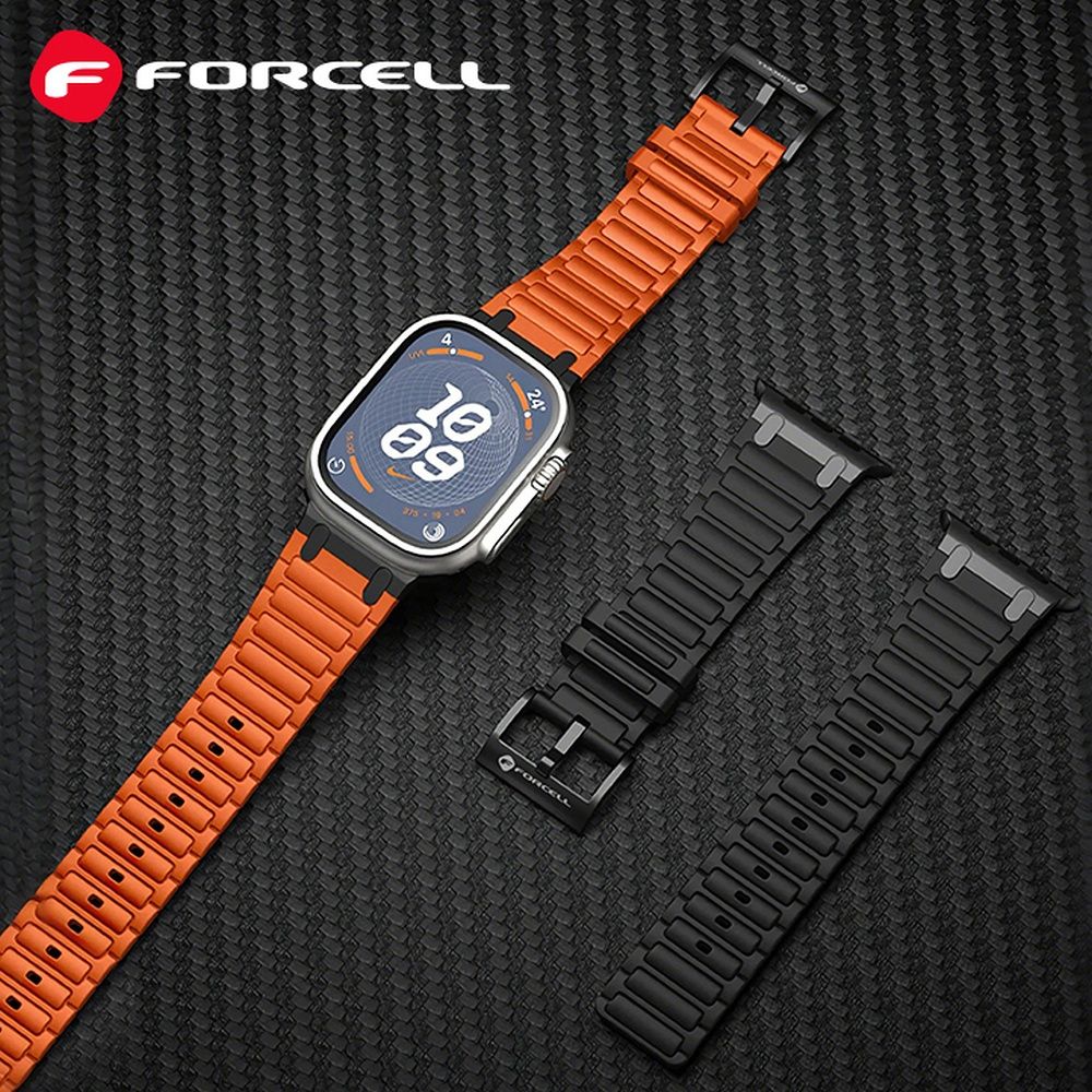 Forcell F-Design FA06 siksniņa Apple Watch 38 / 40 / 41 mm, balta