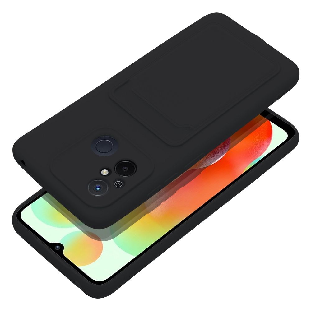 Aizsargvāciņš Xiaomi Redmi 12C – CARD, melns — attēls 3