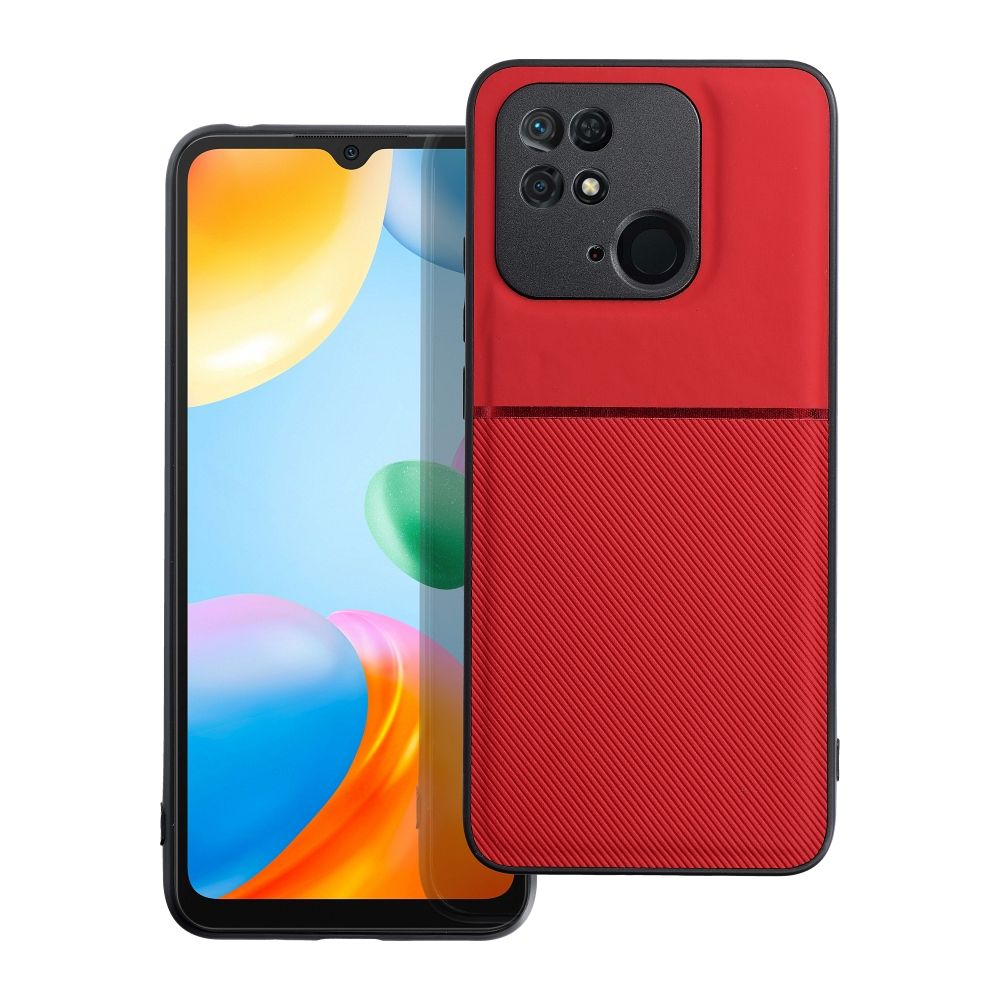Aizsargvāciņš Xiaomi Redmi 10C – NOBLE, sarkans