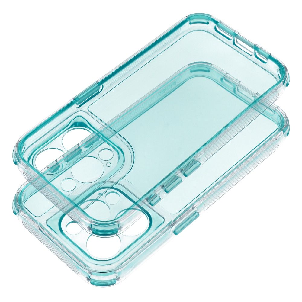 Aizsargvāciņš iPhone 16 Pro Max mint – MATRIX CLEAR — attēls 2