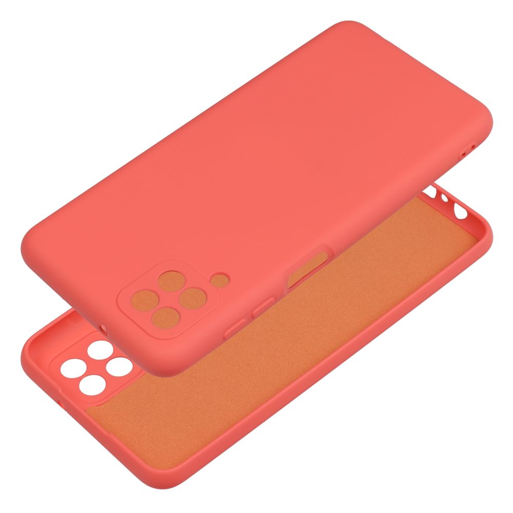 Aizsargvāciņš Samsung A12 peach – SILICONE — attēls 2