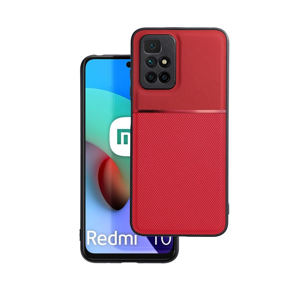 Aizsargvāciņš Xiaomi Redmi 10 / 10 2022 – NOBLE, sarkans