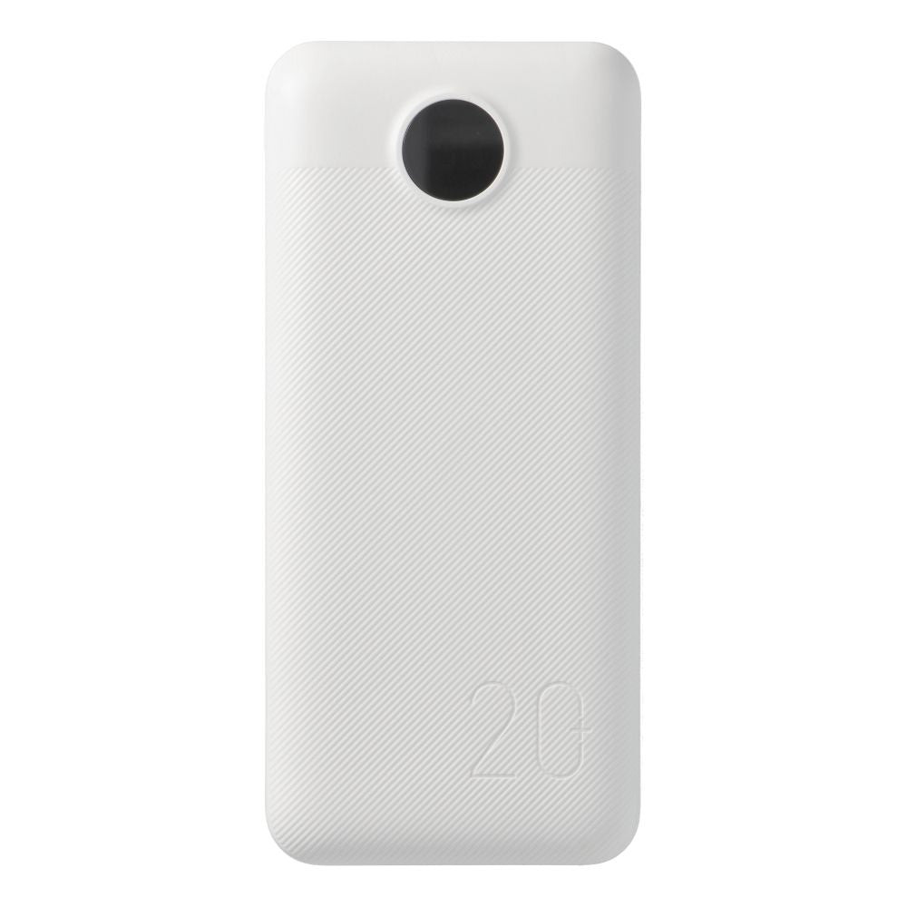 Ārējais akumulators VEGER powerbank 20 000 mAh PD QC3.0 2A20W L20S (VP2039PD / W2039PD) white — attēls 3