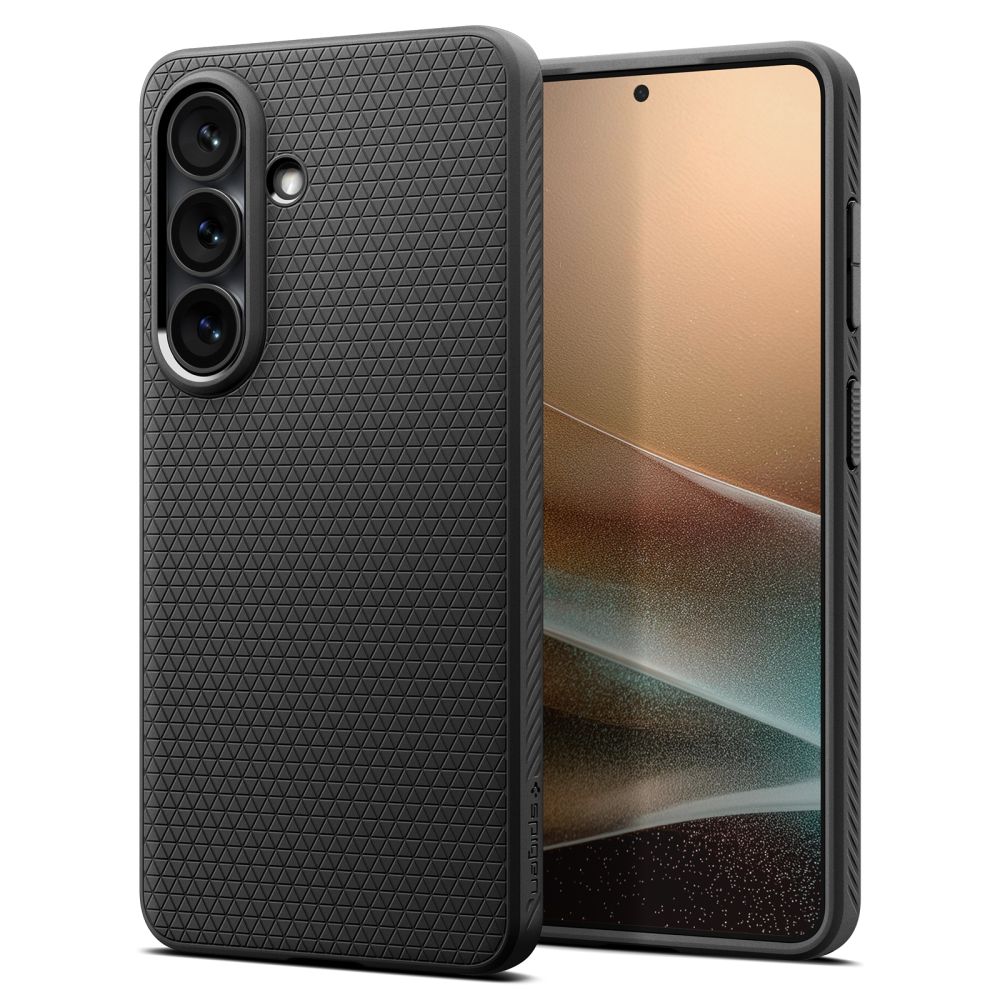 Aizsargvāciņš Samsung Galaxy S26+ – Spigen Liquid Air, matēti melns