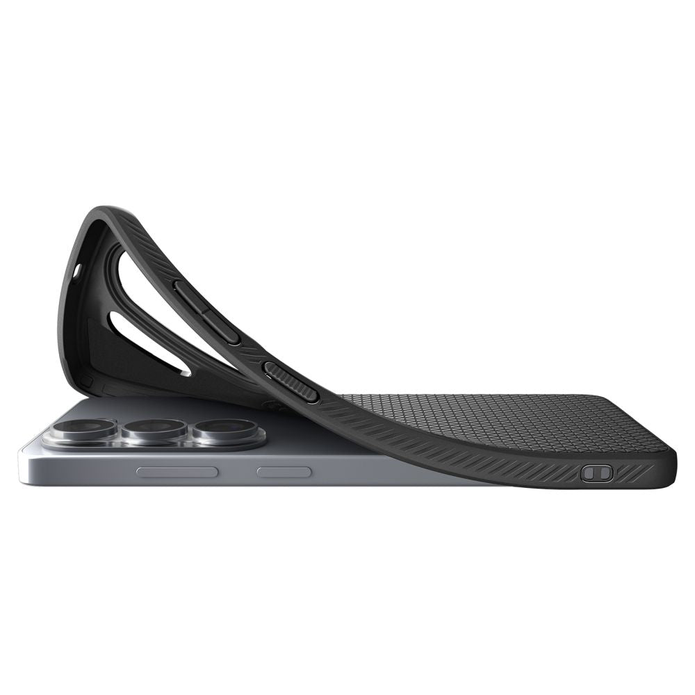 Aizsargvāciņš Samsung Galaxy S26 Ultra – Spigen Liquid Air Mag MagSafe, melns — attēls 4