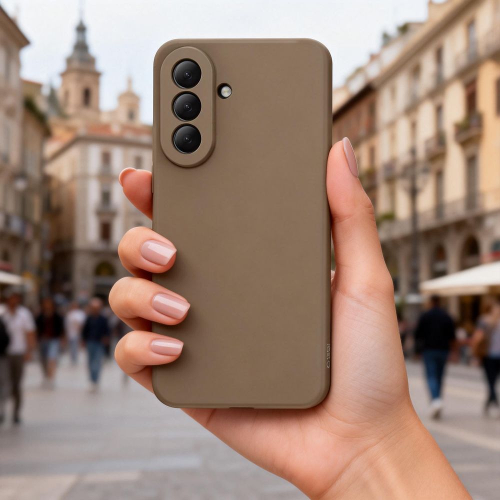 Aizsargvāciņš Samsung Galaxy A37 5G – Tech-Protect Icon, brūns — attēls 4