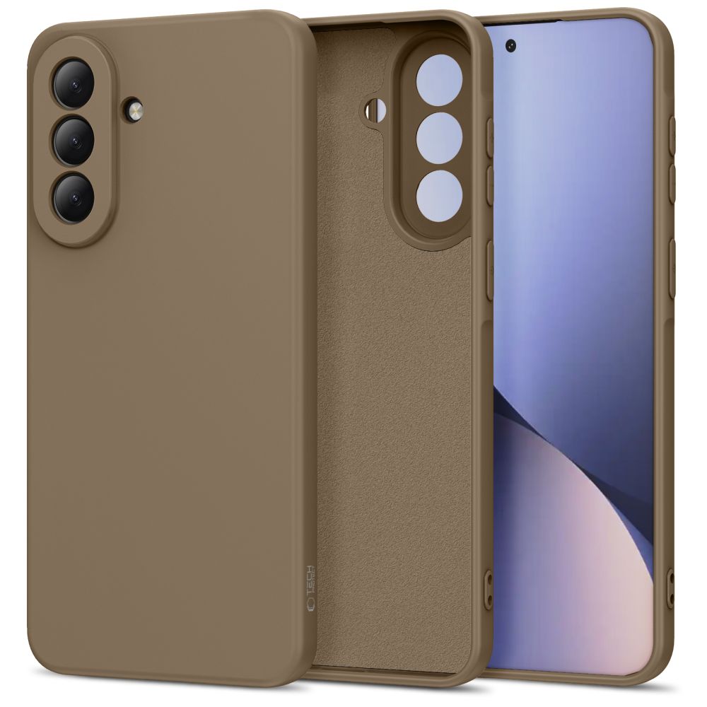 Aizsargvāciņš Samsung Galaxy A57 5G – Tech-Protect Icon, brūns