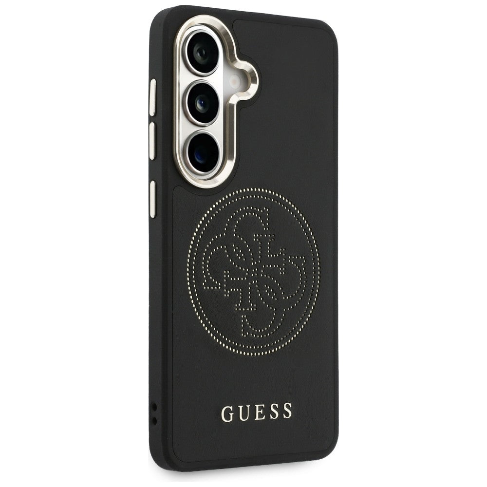 Aizsargvāciņš Samsung Galaxy S26 – Guess Perforated Logo MagSafe, melns — attēls 4