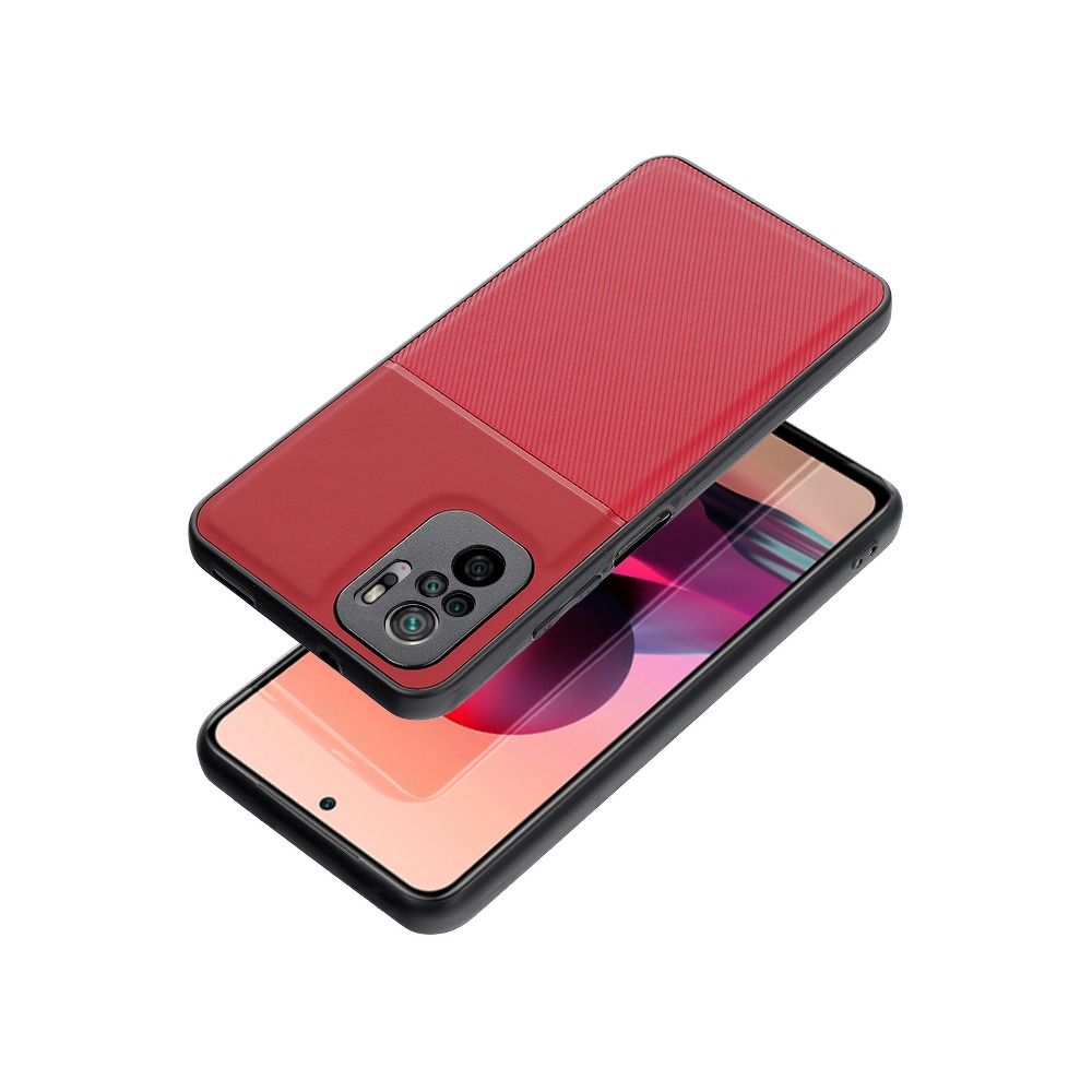 Aizsargvāciņš Xiaomi Redmi Note 10 / 10S – NOBLE, sarkans — attēls 2
