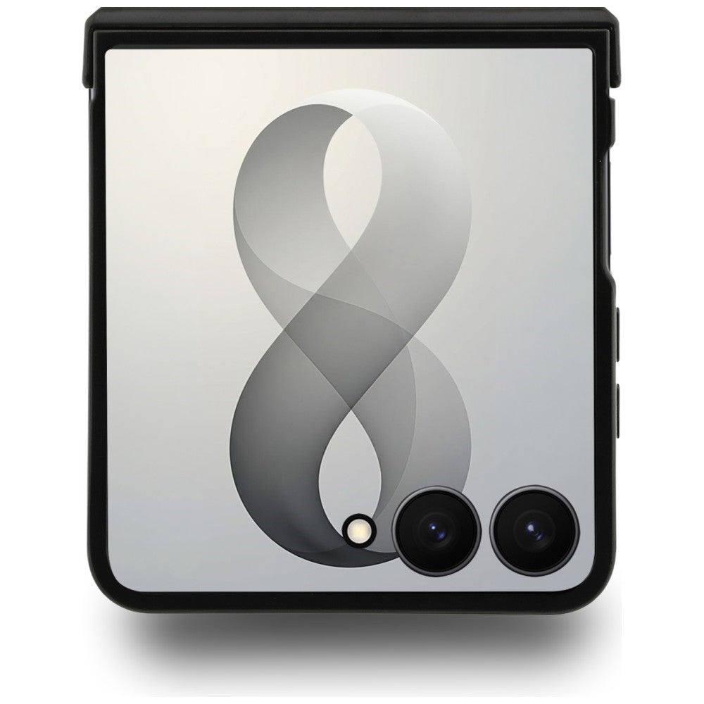 Aizsargvāciņš Samsung Galaxy Z Flip 8 – Guess 4G Classic MagSafe, melns — attēls 3