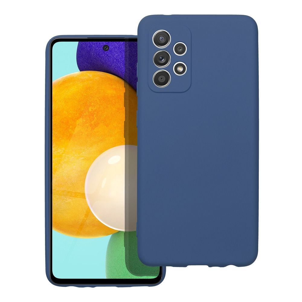 Aizsargvāciņš Samsung A52 5G / A52 LTE ( 4G ) / A52S – SILICONE, zils