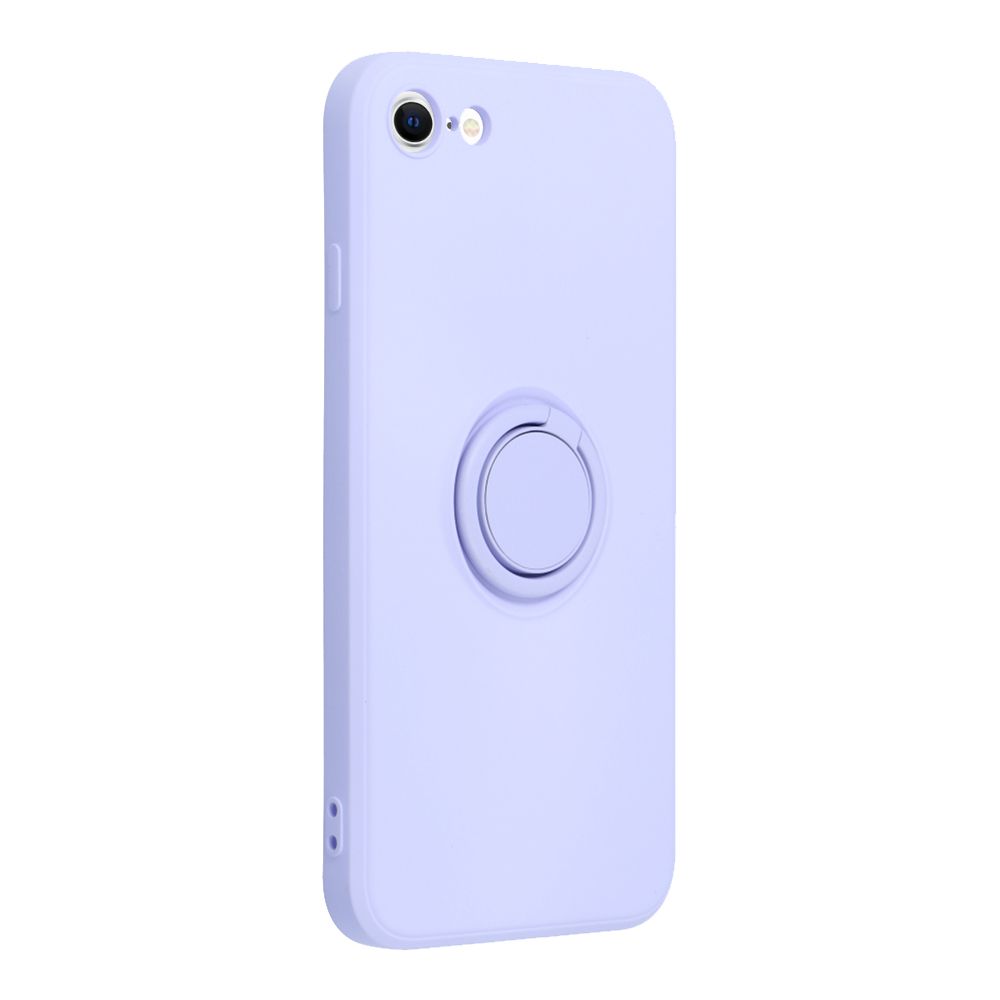 Aizsargvāciņš iPhone 7 / 8 / SE 2020 / SE 2022 – SILICONE RING, violets