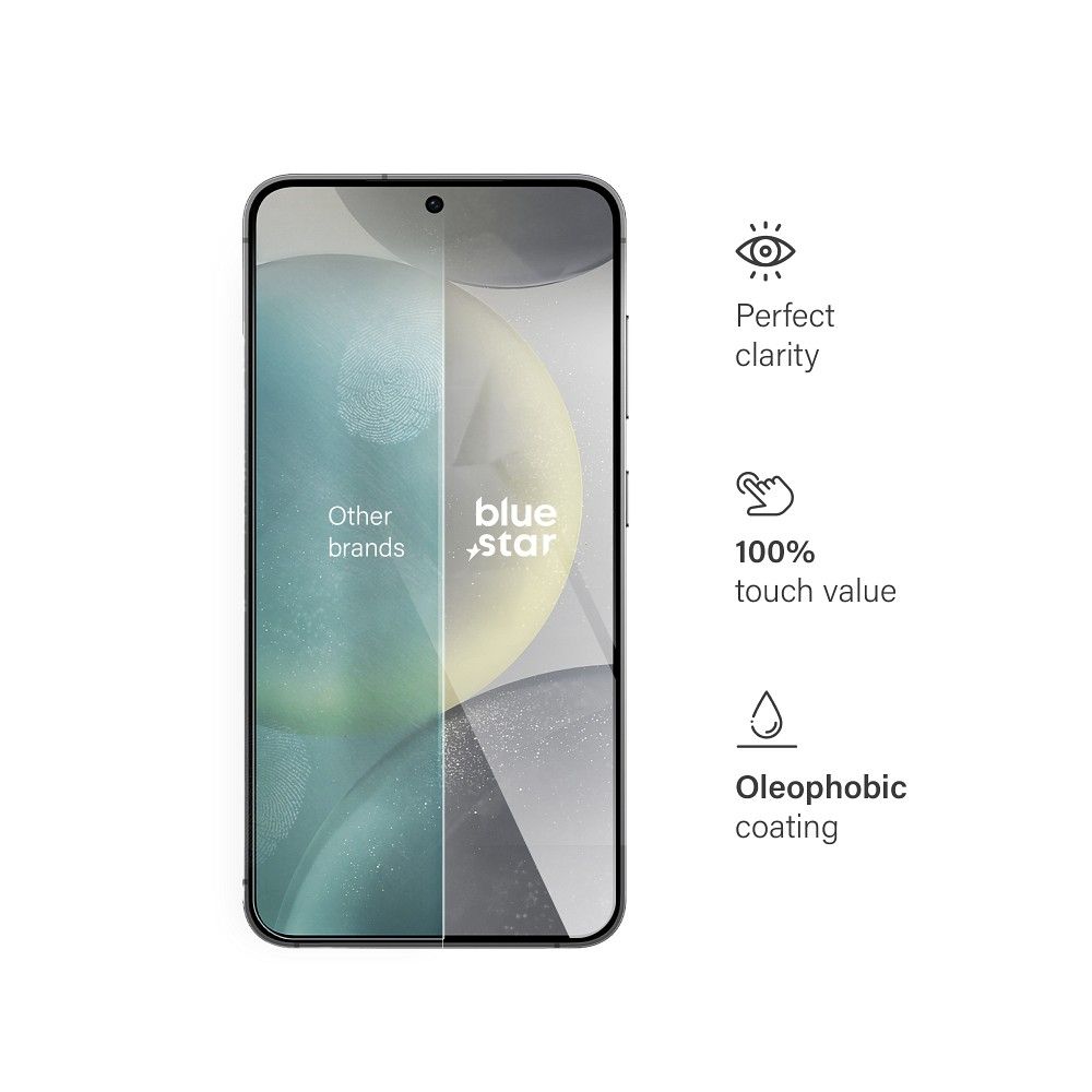 Aizsargstikls Samsung Galaxy S24 – Blue Star — attēls 4