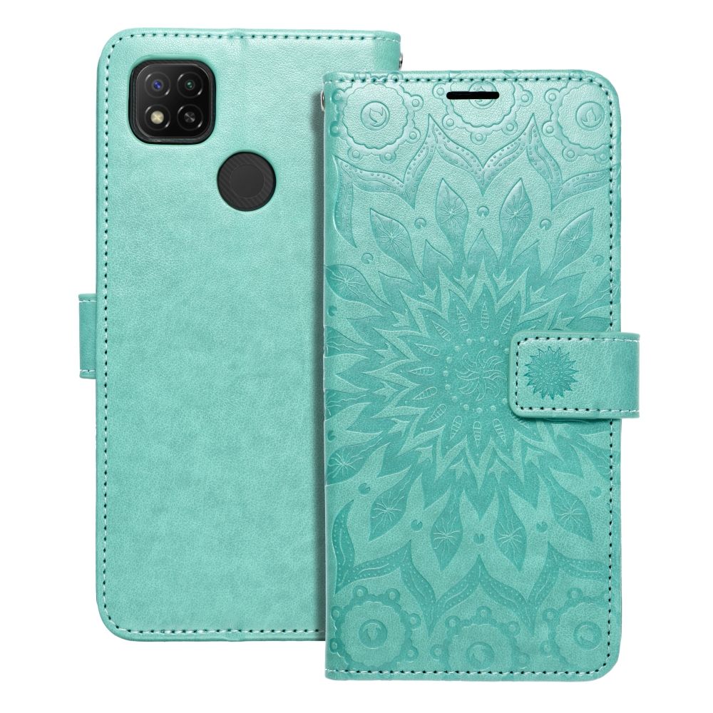 Aizsargvāciņš Xiaomi Redmi 9C / 9C NFC mandala – MEZZO, zaļš
