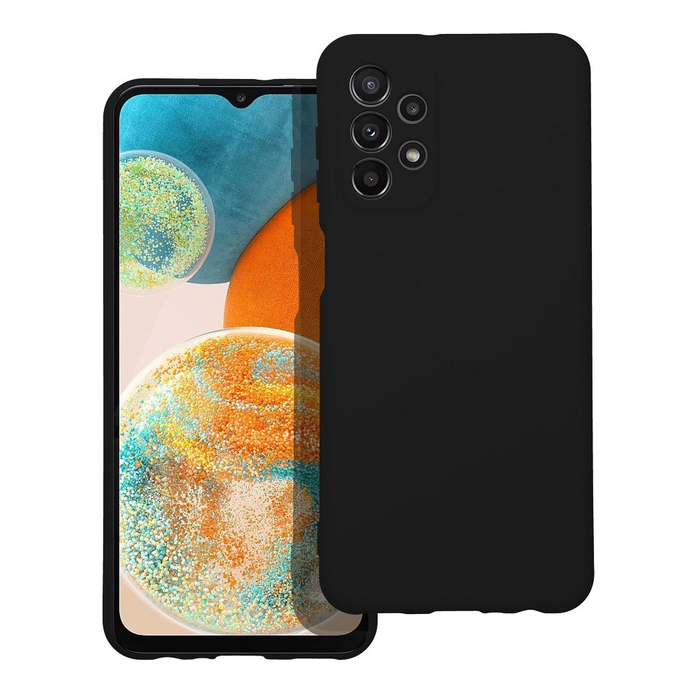 Aizsargvāciņš Samsung A23 5G – SILICONE, melns