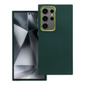 Aizsargvāciņš Samsung S24 Ultra – FRAME, zaļš