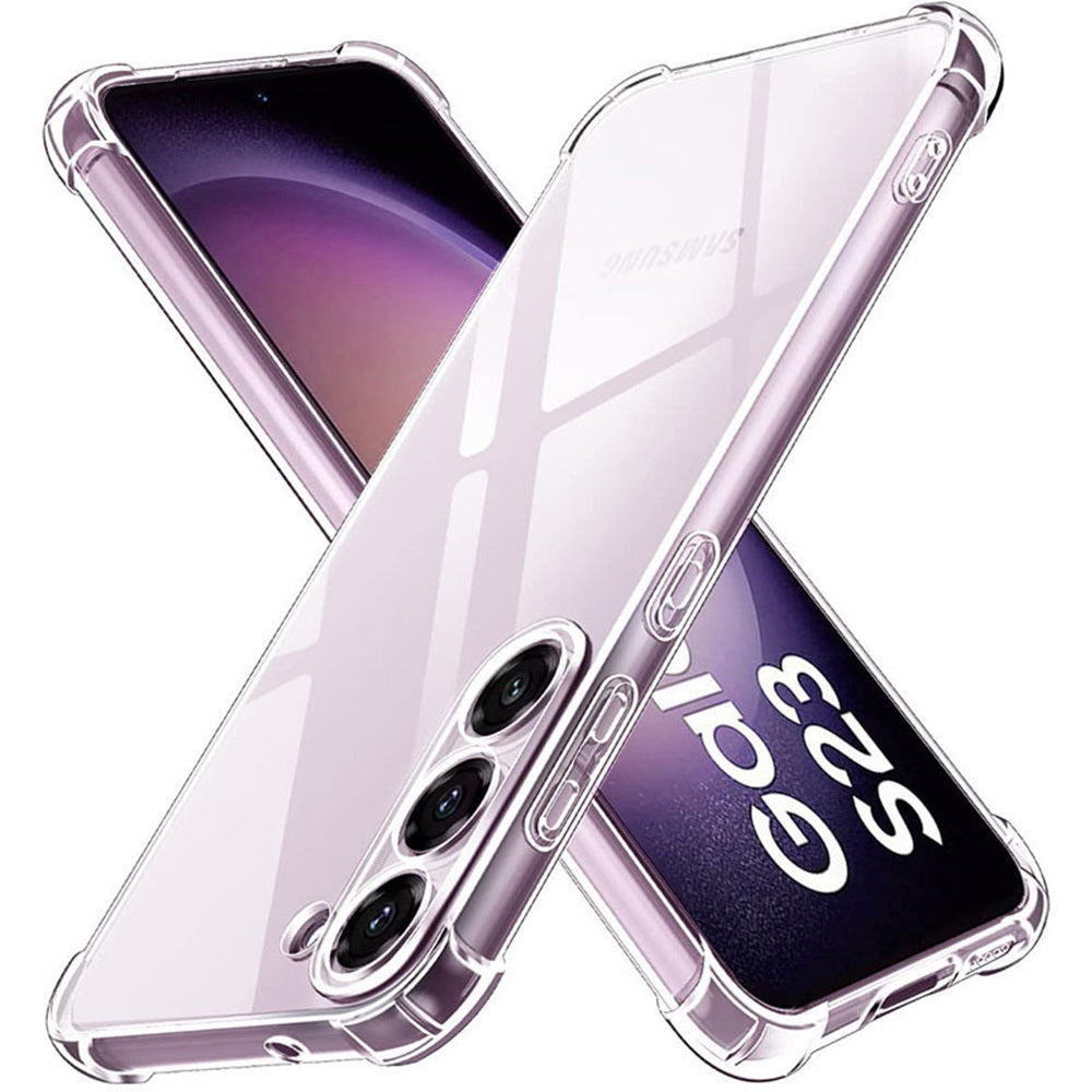 Clin Anti Shock 1,5 mm aizsargvāciņš Samsung Galaxy S23+, caurspīdīgs